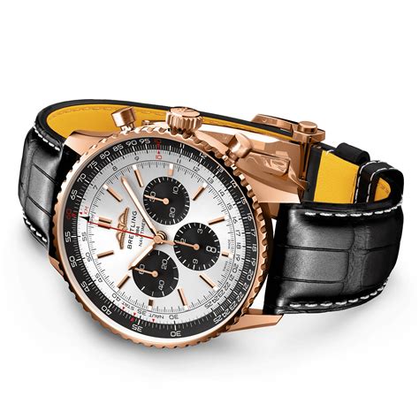 Navitimer 1 B01 Chronograph 46 18K Red Gold 